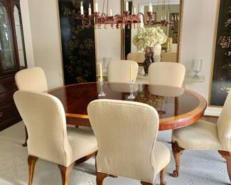 Room view - $800 - Area Rug – Stain Master Fabrica Bayonne from Georgetown Carpets - 96" x 153" - Table is sold