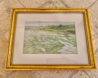 $95 - Laura Carter art- 10.25" H x 13.25" W