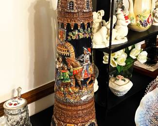 very large German stein