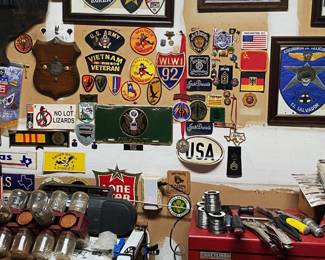 a tool room full of everything