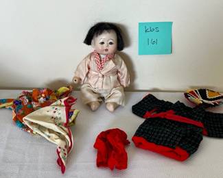 Japanese Gofun Baby Doll
