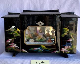 JAPENESE MUSIC BOX JEWELRY BOX