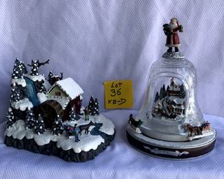 The Country Mill Hawthorne Village Ring in the Season Bradford Exchange