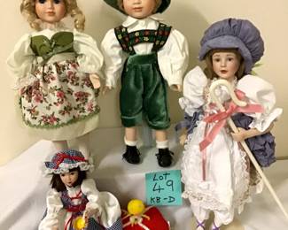 SEYMOUR MANN STORY BOOK COLLECTION DOLLS