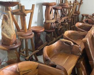 Stools and Round backs