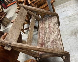 Reclaimed Wood Bench