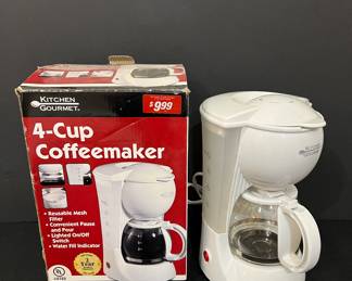 Kitchen Gourmet 4-cup Coffee Maker