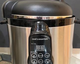 Cooks Essentials Digital Stainless Steel Everyday Pressure Cooker