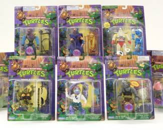 8PC 1994-98 Playmates TMNT MOSC Group