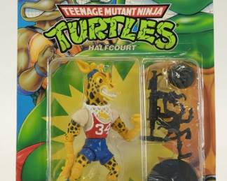 1992 Teenage Mutant Ninja Turtles Halfcourt MOSC