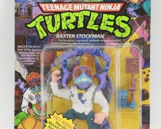 1989 TMNT Baxter Stockman Pop-Up Display MOSC