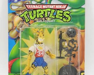 1992 Teenage Mutant Ninja Turtles Halfcourt MOSC