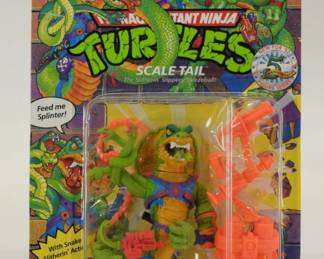 1992 Playmates TMNT Scale Tail MOSC