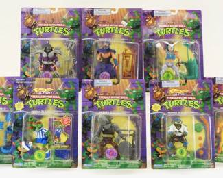 8PC 1995 Teenage Mutant Ninja Turtles MOSC Group
