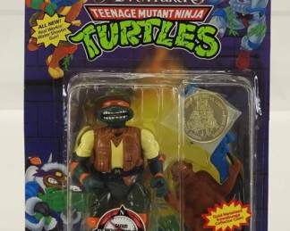 1994 TMNT Adventures Safari Michaelangelo MOSC