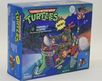 1992 Playmates TMNT Samurai Scooter MISB
