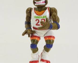 1994 Playmates TMNT Slam Dunkin' Don White Jersey