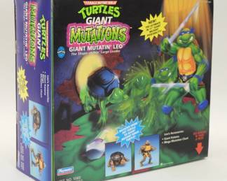 1993 Playmates TMNT Mutations Giant Leo MISB