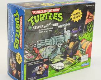1989 Playmates TMNT Sewer Army Tube MISB