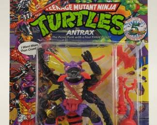 1992 Teenage Mutant Ninja Turtles Antrax MOSC