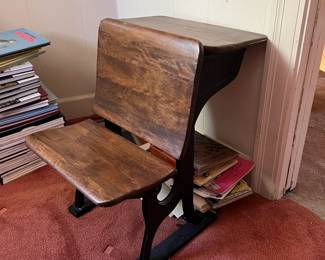 Vintage School Desk