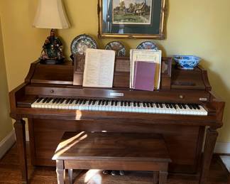 Piano and Bench