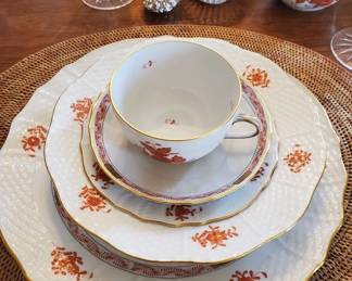 Herend Chinese Bouquet Rust China