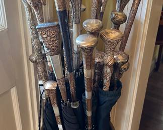 Collection of Antique Parasols