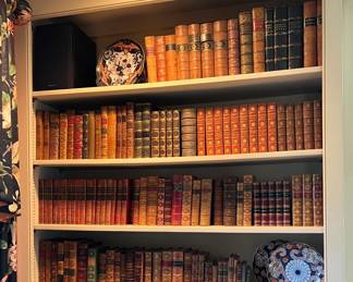 Collection Leather Bound Books
