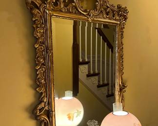 Gold Gilded Mirror