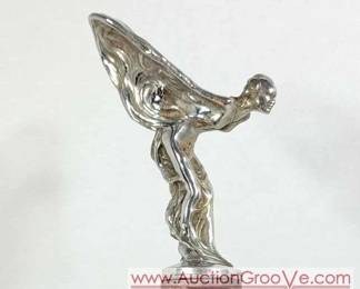 3 Vintage Antique Rolls Royce Spirit of Ecstasy Emblem