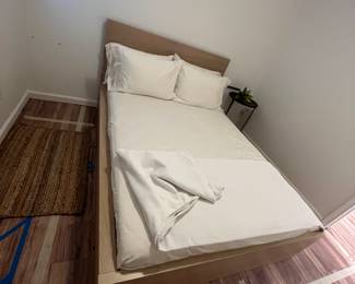 IKEA full storage bed