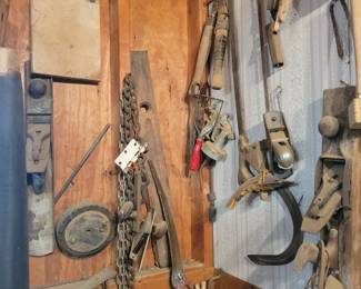 Vintage and antique tools