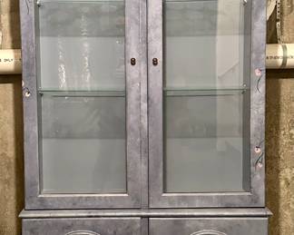 Painted Display Cabinet