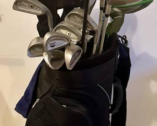Assorted Golf Clubs