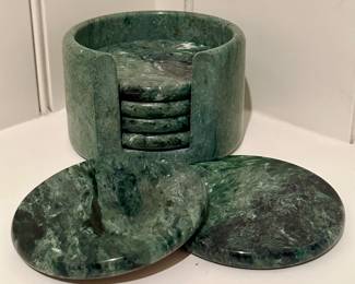 Set of Marble Coasters