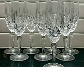 (8) Gorham Champagne Glasses