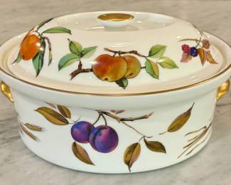 Royal Worcester Evesham Covered Casserole