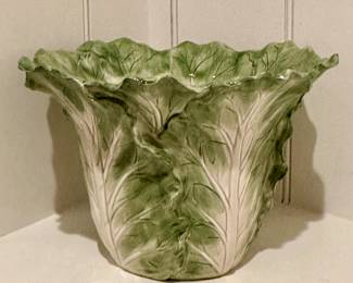 Fitz & Floyd Lettuce Vase