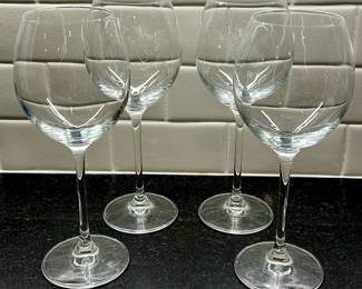 (4) Red Wine Glasses