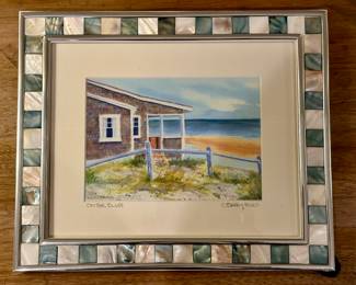 "On the Bluff," Signed C. Barry Hills