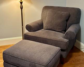 Flexsteel Armchair & Ottoman