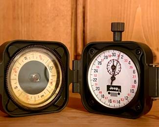 Jeep Stop Watch/Compass