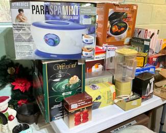 Boxed items of all kinds - some new in box