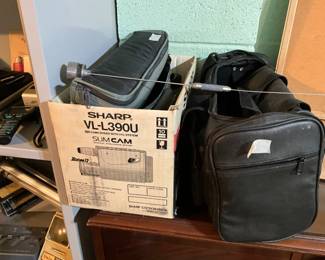 Sharp VL-L390U slim cam, cases