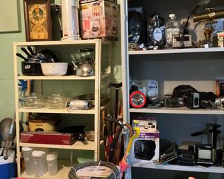 Downstairs - lots of great stuff!