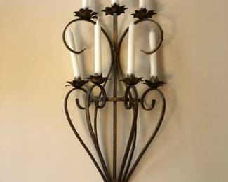 candle wall sconce