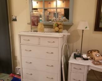 Vintage tall dresser