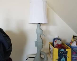 Seahorse table lamp