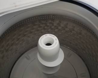 Maytag washing machine with stainless steel drum